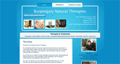 Desktop Screenshot of burpengarynaturaltherapies.com